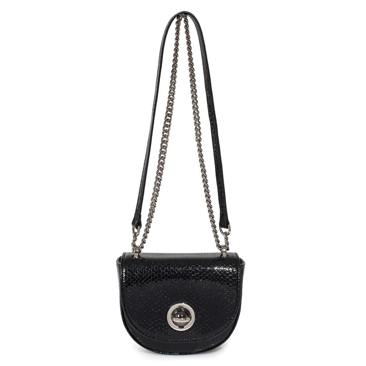 Leather Cross body Bag, Black Leather Shoulder Bag, Women's Leather Crossbody Bag, Leather bag KF-2648 - Image 2