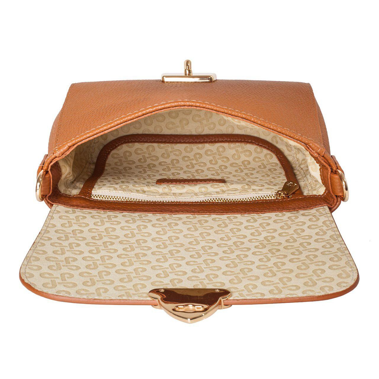 Leather Cross body Bag, Ginger Leather Shoulder Bag, Women's Leather Crossbody Bag, Leather bag KF-3073 - Image 4