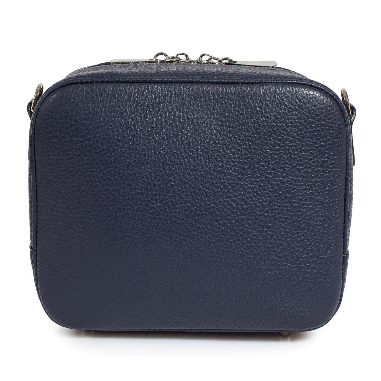 Leather Cross body Bag, Blue Leather Shoulder Bag, Women's Leather Crossbody Bag, Leather bag KF-3097 - Image 4