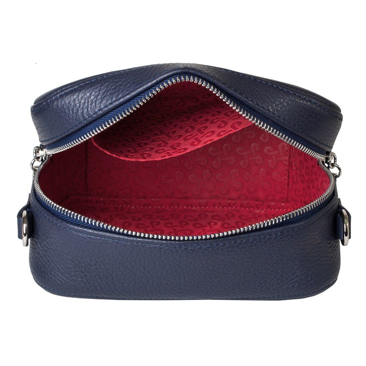 Leather Cross body Bag, Blue Leather Shoulder Bag, Women's Leather Crossbody Bag, Leather bag KF-3097 - Image 5