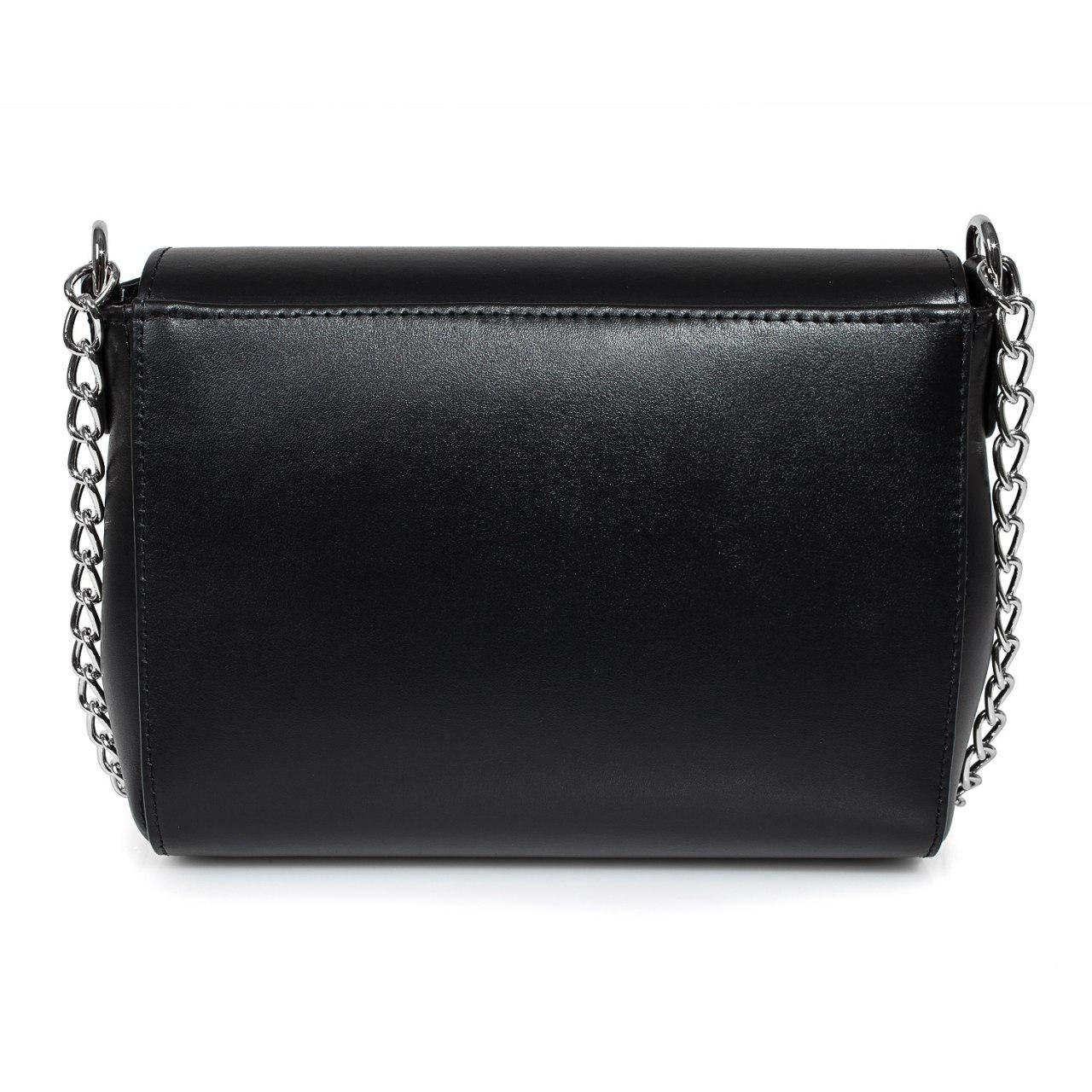 Leather Cross body Bag, Black Leather Shoulder Bag, Women's Leather Crossbody Bag, Leather bag KF-3148 - Image 4