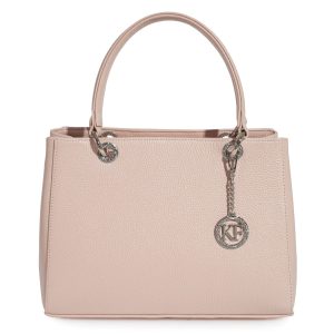 Leather Top Handle Bag, Powder Leather Handbag Top Handle, Women's Leather Bag KF-3552