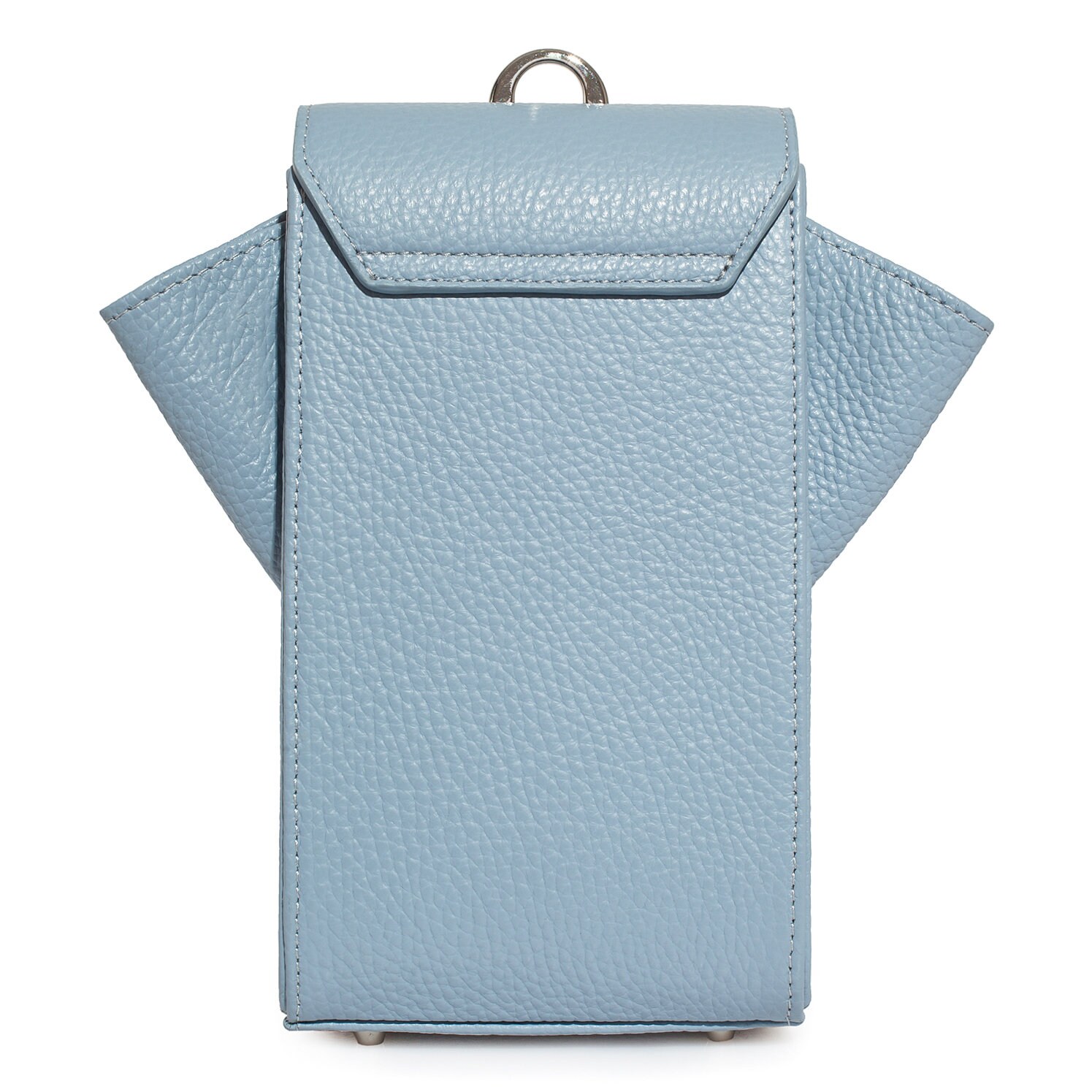 Leather Cross body Bag, Blue Leather Shoulder Bag, Women's Leather Crossbody Bag, Leather bag KF-3634 - Image 5