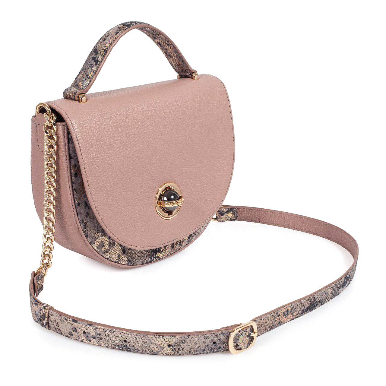 Leather Cross body Bag, Tourmaline Leather Shoulder Bag, Women's Leather Crossbody Bag, Leather bag KF-2650 - Image 3