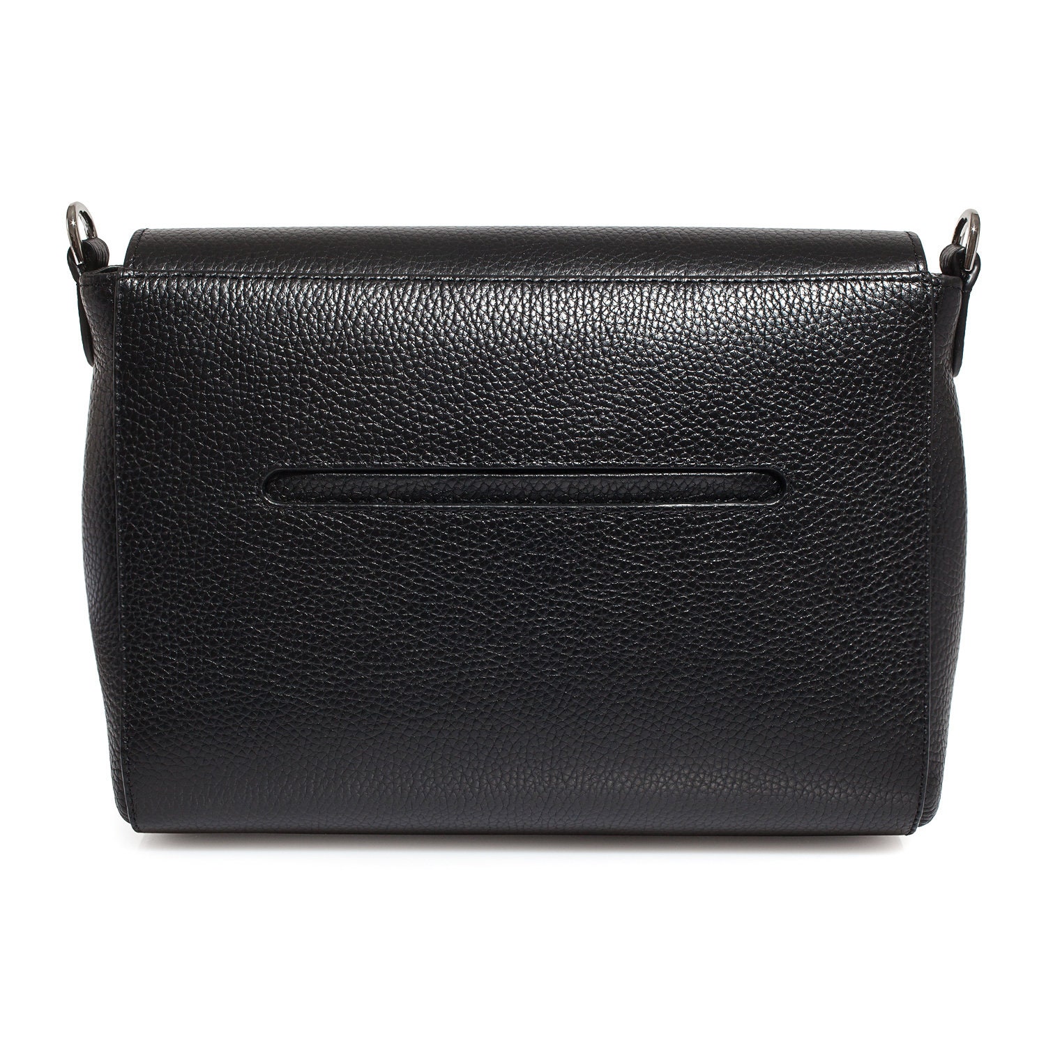 Leather Cross body Bag, Black Leather Shoulder Bag, Women's Leather Crossbody Bag, Leather bag KF-3564 - Image 3