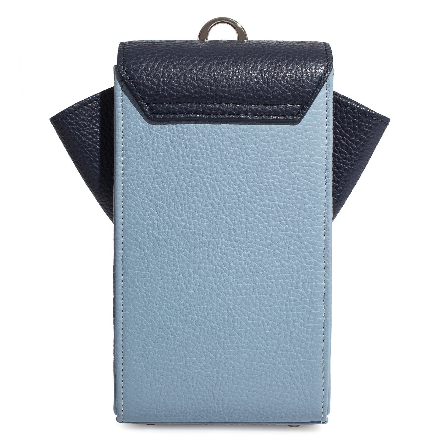 Leather Cross body Bag, Blue Leather Shoulder Bag, Women's Leather Crossbody Bag, Leather bag KF-3667 - Image 5