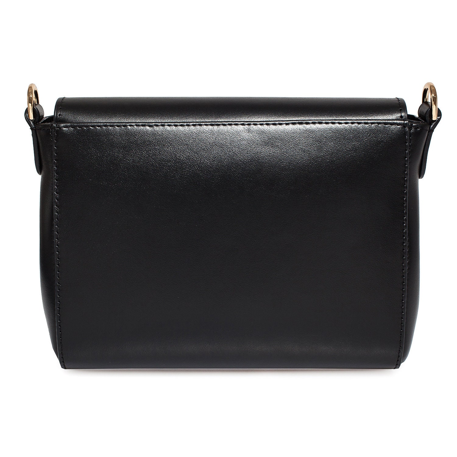 Leather Cross body Bag, Black Leather Shoulder Bag, Women's Leather Crossbody Bag, Leather bag KF-3927 - Image 4