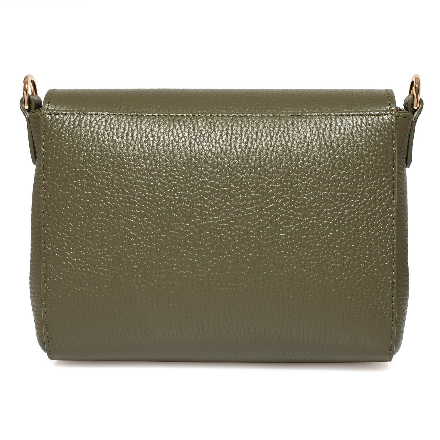 Leather Cross body Bag, Olive Leather Shoulder Bag, Women's Leather Crossbody Bag, Leather bag KF-3810 - Image 4
