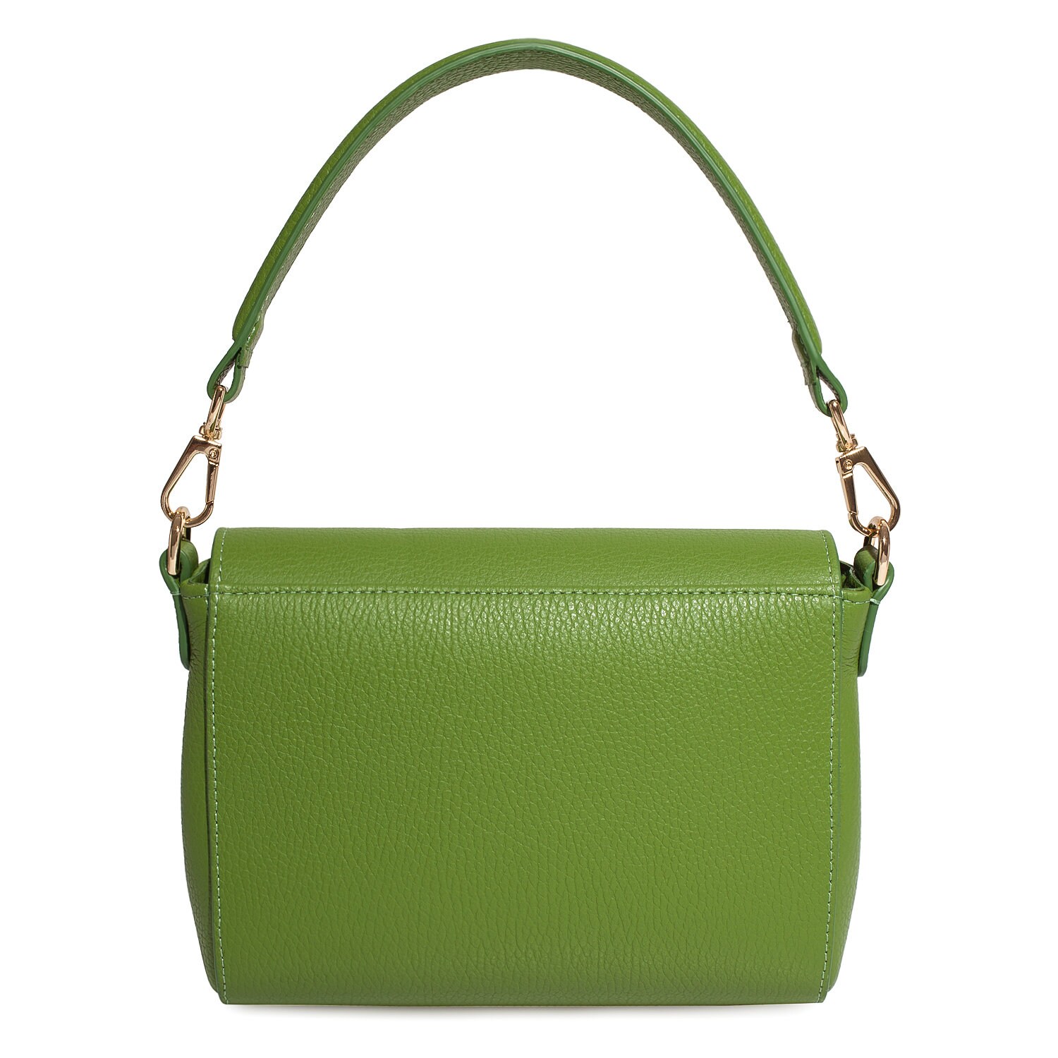 Leather Top Handle Bag, Leather Crossbody Bag, Green Leather Shoulder Bag, Women's Leather Cross body Bag, Leather bag KF-4304 - Image 6