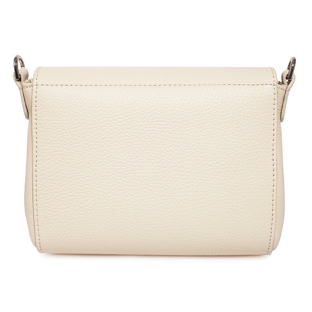 Leather Cross body Bag, Light beige Leather Shoulder Bag, Women's Leather Crossbody Bag, Leather bag KF-4000 - Image 4