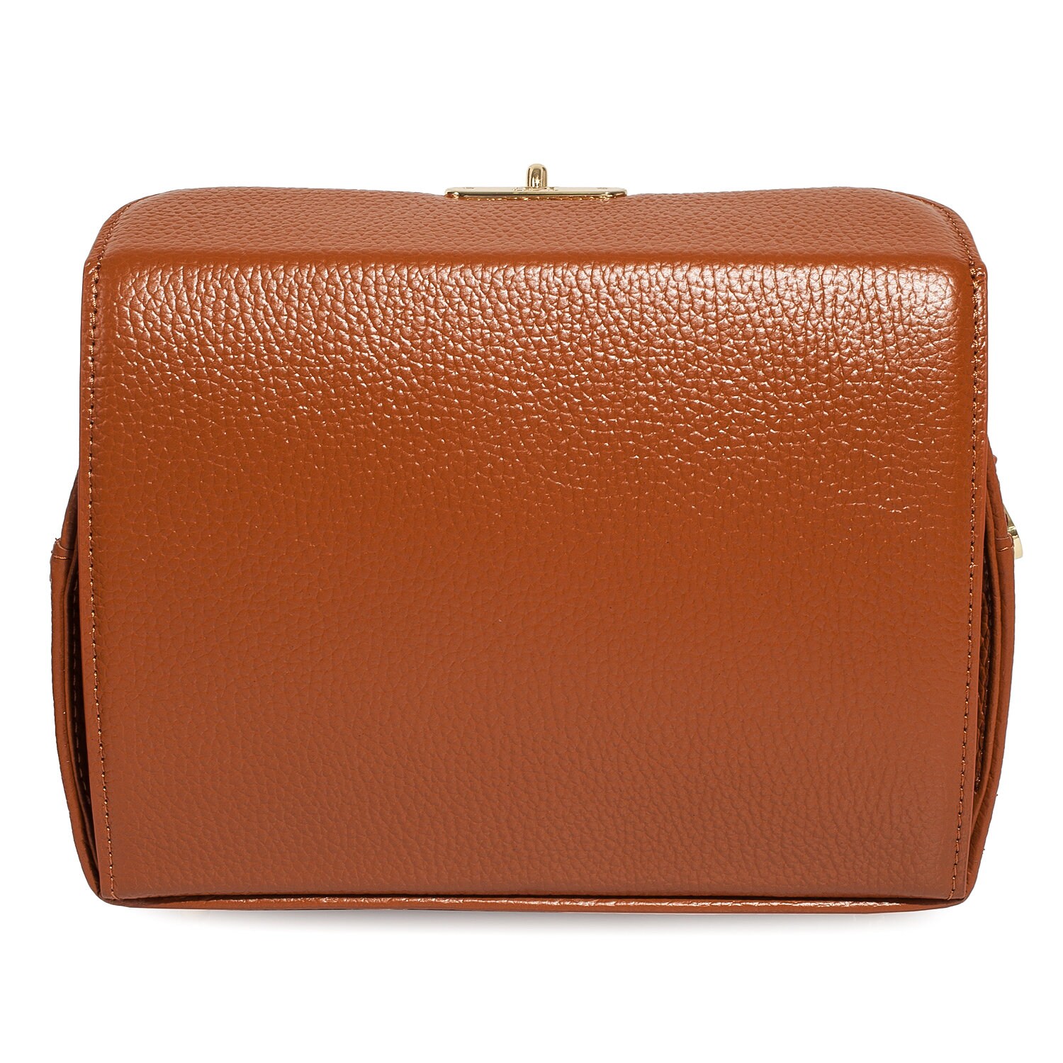 Leather Crossbody Bag, Ginger Leather Shoulder Bag, Women's Leather Cross body Bag, Leather bag KF-4499 - Image 6