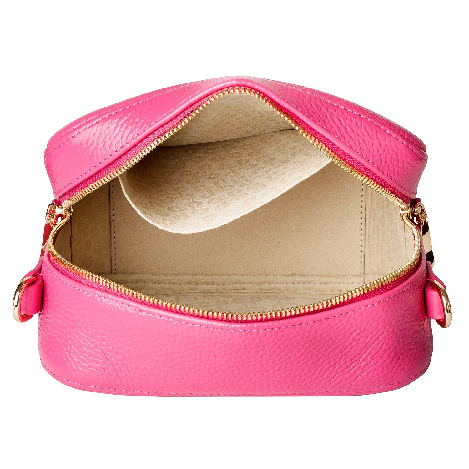 Leather Cross body Bag, Pink Leather Shoulder Bag, Women's Leather Crossbody Bag, Leather bag KF-4355 - Image 6