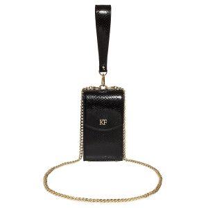 Leather Cross body Party Bag, Black Patent Leather Shoulder Bag, Women's Leather Crossbody Bag, Leather bag KF-4806