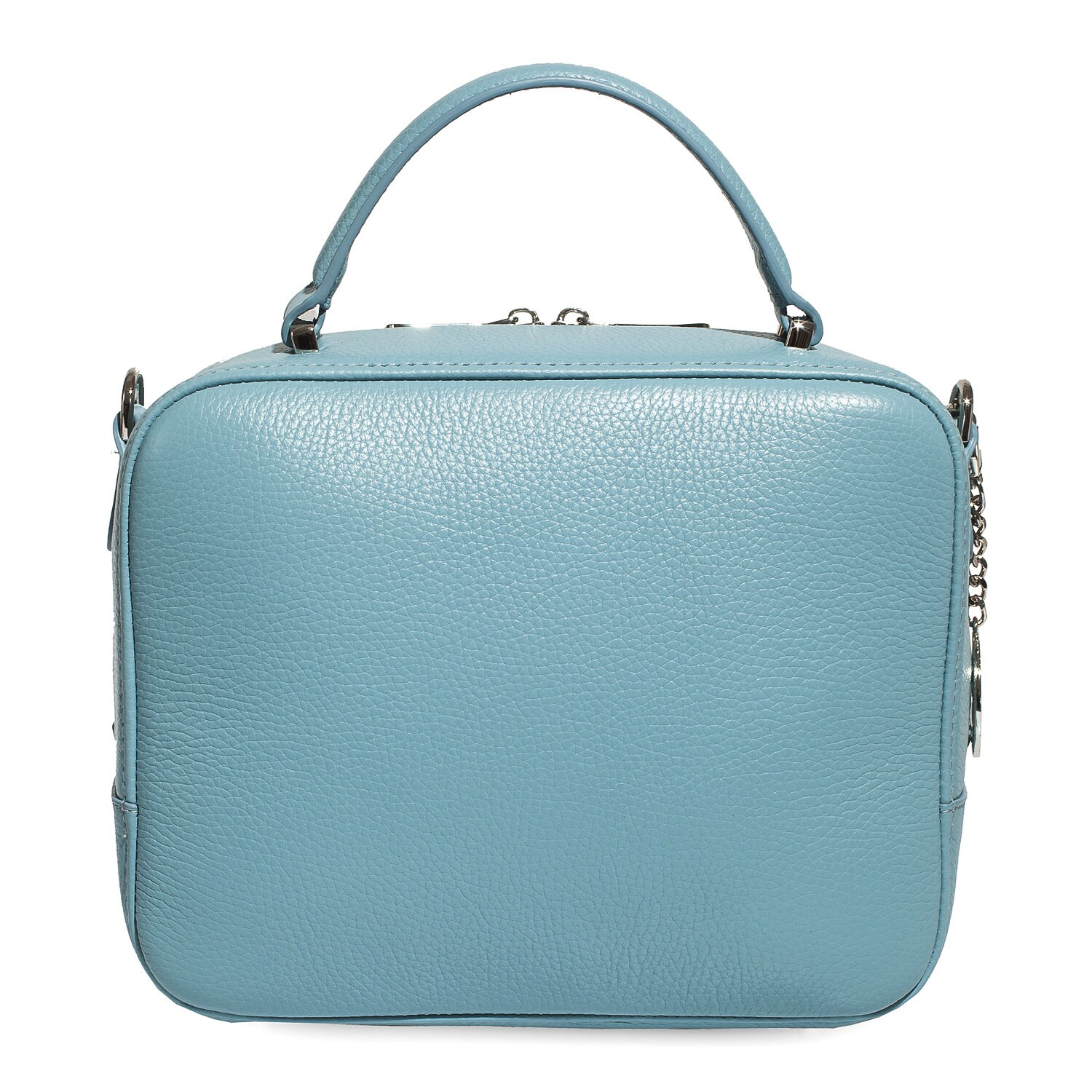 Leather Cross body Bag, Blue Leather Shoulder Bag, Women's Leather Crossbody Bag, Leather bag KF-4826 - Image 5