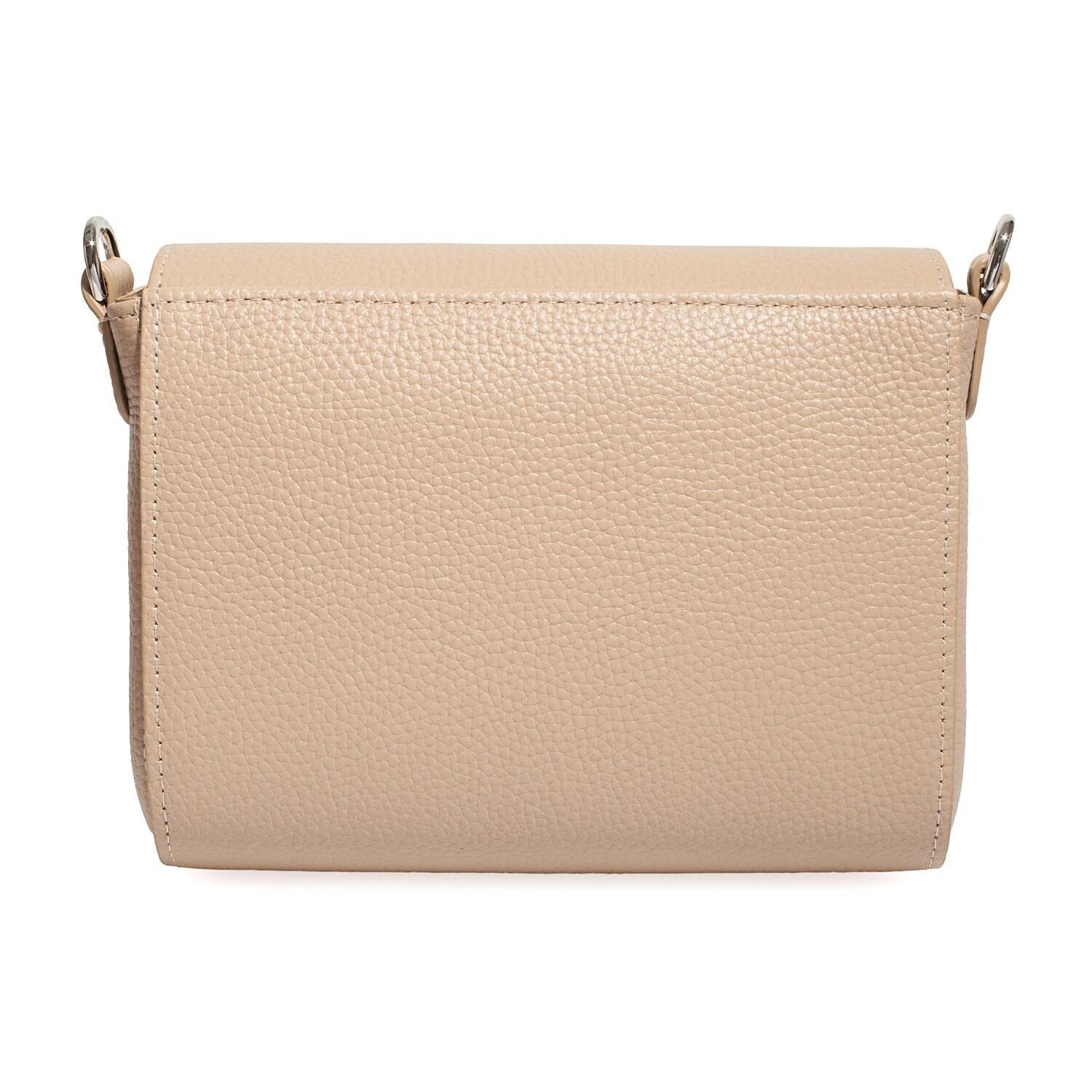Leather Crossbody Bag, Beige Leather Shoulder Bag, Women's Leather Cross body Bag, Leather bag KF-4231 - Image 3