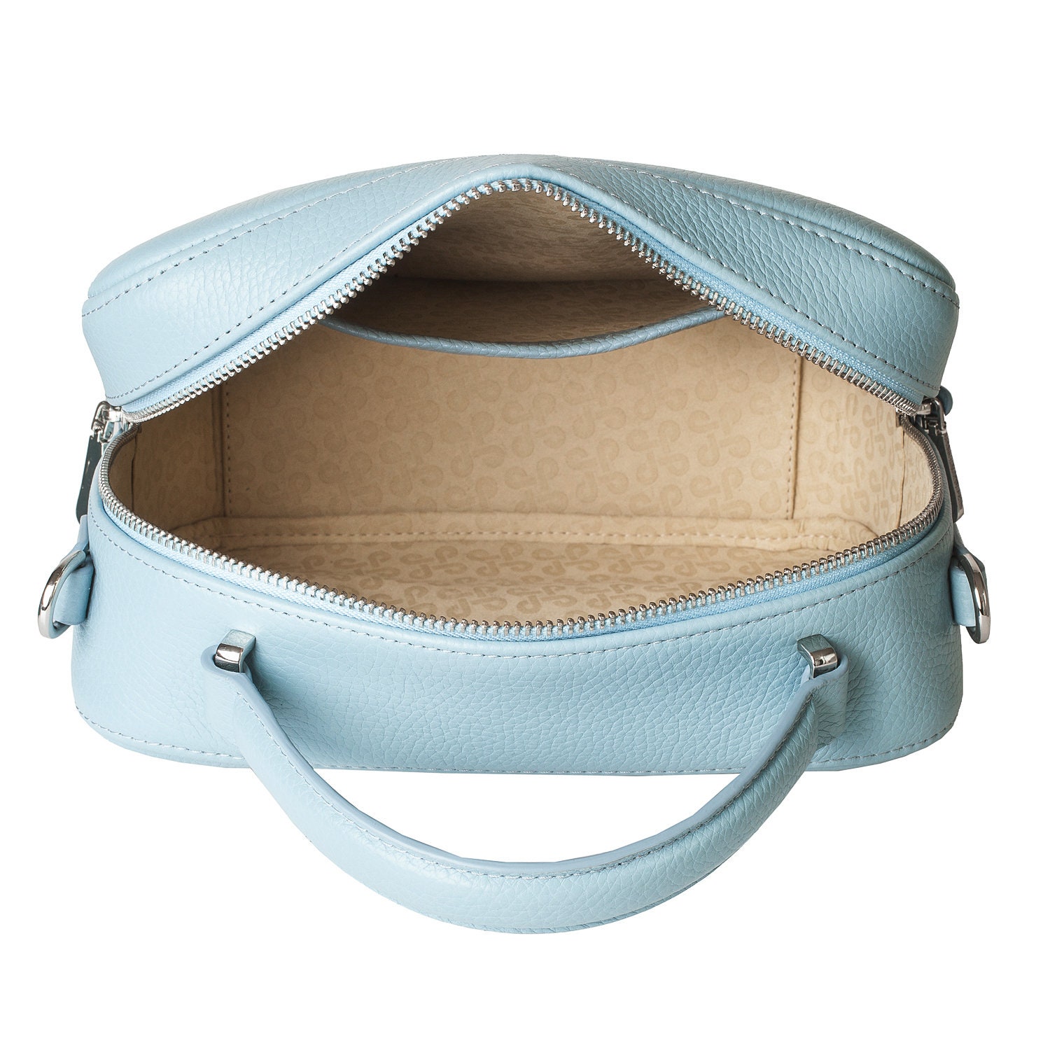 Leather Cross body Bag, Blue Leather Shoulder Bag, Women's Leather Crossbody Bag, Leather bag KF-4826 - Image 7