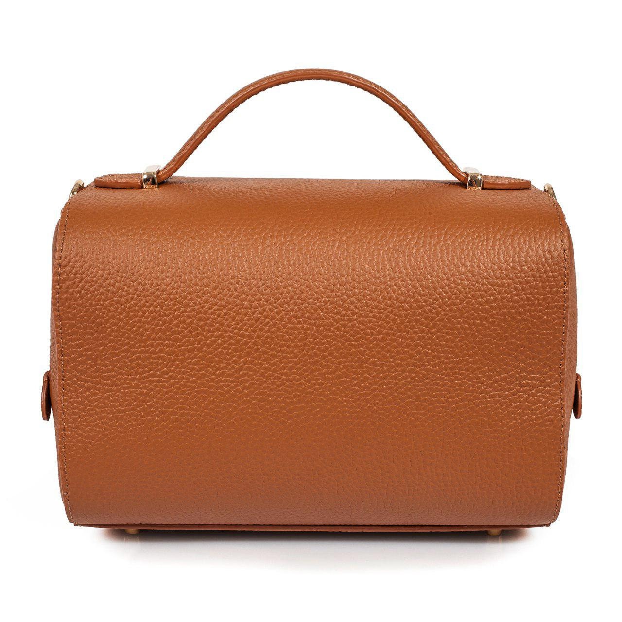 Leather Cross body Bag, Ginger Leather Shoulder Bag, Women's Leather Crossbody Bag, Leather bag KF-3057 - Image 4